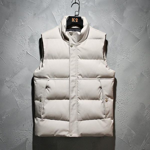 men's vests winter warm vest men solid waterproof padded turtleneck sleeveless jacket casual waistcoat thicken parkas clothing 5xl, Black;white
men's vests winter warm vest men solid waterproof padded turtleneck sleeveless jacket casual waistcoat thicken parkas clothing 5xl, Black;white