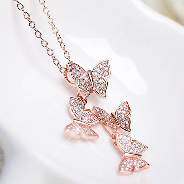 zircon crystal butterfly pendant necklaces with short woman fashion collarbone chain party jewelry, Silver
zircon crystal butterfly pendant necklaces with short woman fashion collarbone chain party jewelry, Silver
