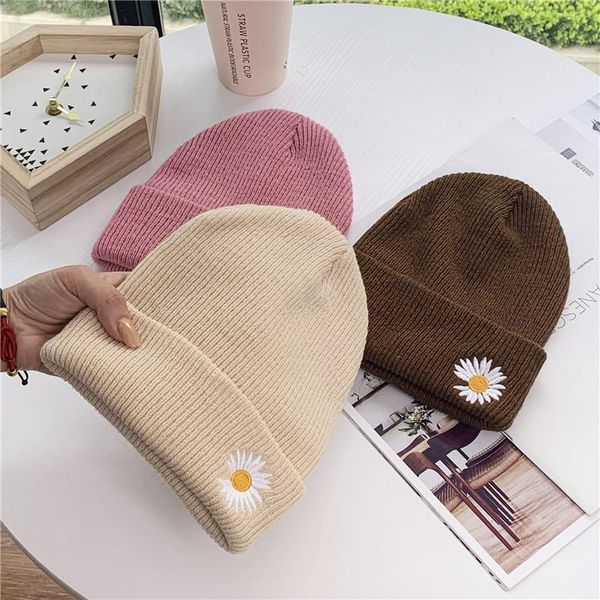 beanie/skull caps fashion beanies daisies flower embroidery winter hats for women warm knitted cap girls, Blue;gray
beanie/skull caps fashion beanies daisies flower embroidery winter hats for women warm knitted cap girls, Blue;gray