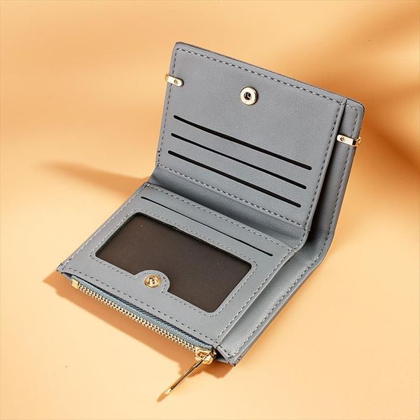 small leather wallet women vintage wallets brand designer purse female card holder coin short carteira, Red;black
small leather wallet women vintage wallets brand designer purse female card holder coin short carteira, Red;black