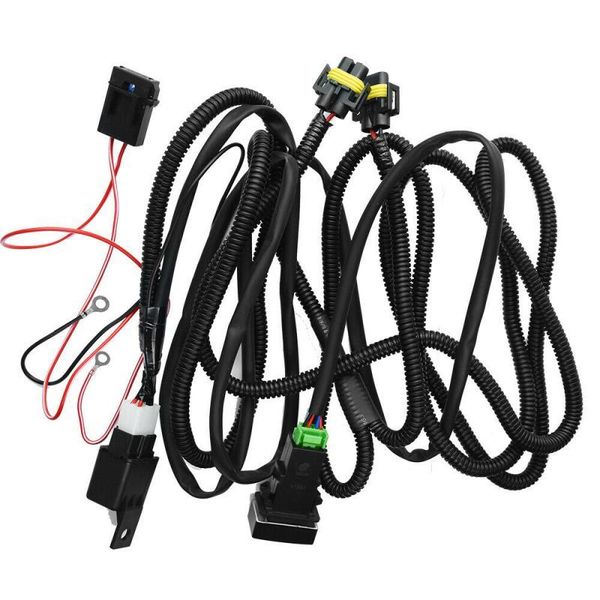 other lighting system auto h11 led fog lamp wiring harness socket wire connector with 40a relay & on/off switch kits fit light work
other lighting system auto h11 led fog lamp wiring harness socket wire connector with 40a relay & on/off switch kits fit light work