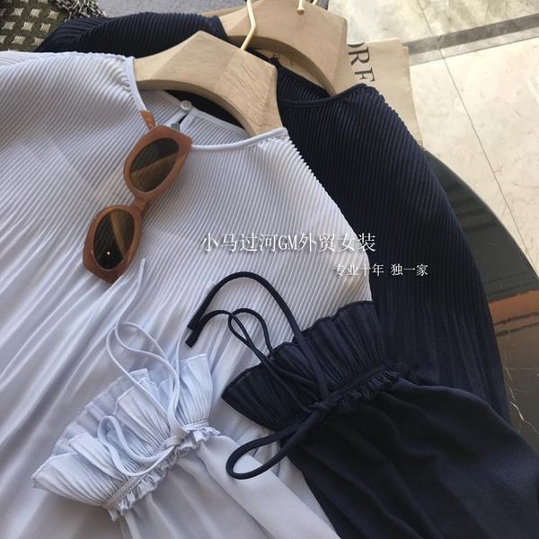women's blouses & shirts female clothing autumn pleated meat covered long sleeved chiffon shirt top, White
women's blouses & shirts female clothing autumn pleated meat covered long sleeved chiffon shirt top, White