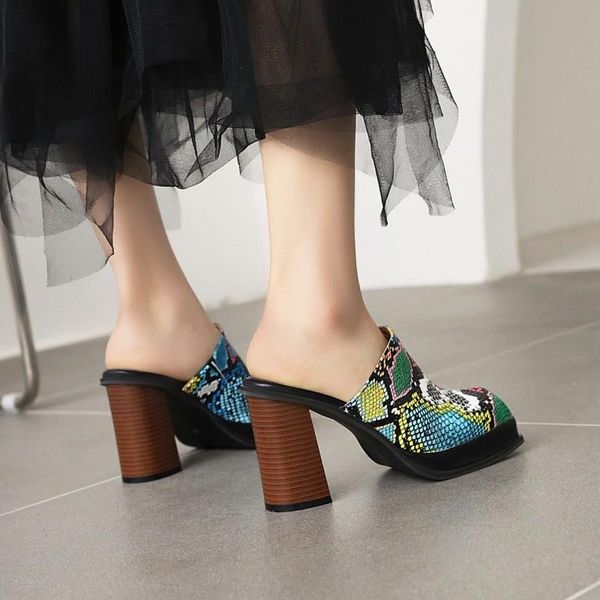 dress shoes sandals bohemian women's 2021 summer fashion printed mesh baotou thick heel high heels, Black
dress shoes sandals bohemian women's 2021 summer fashion printed mesh baotou thick heel high heels, Black