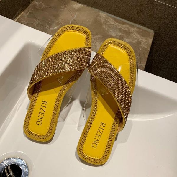 slippers transparent flat women shoes woman plus size 2021 summer wave crystal rhinestone ladies female beach, Black
slippers transparent flat women shoes woman plus size 2021 summer wave crystal rhinestone ladies female beach, Black