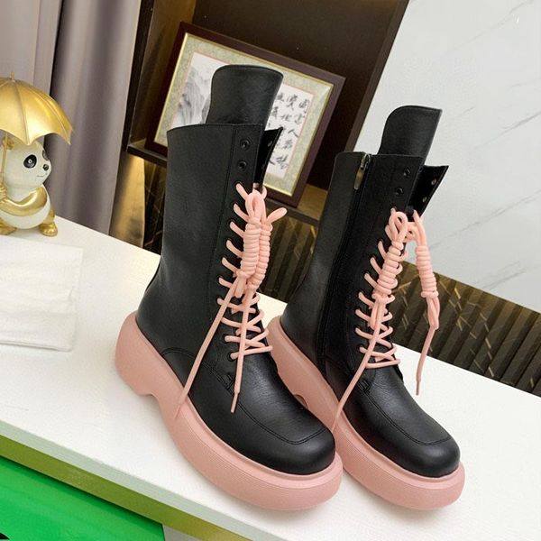 boots brand designer chunky heels for women real leather colored soles lace up zipper quality ladies short boot shoes, Black
boots brand designer chunky heels for women real leather colored soles lace up zipper quality ladies short boot shoes, Black
