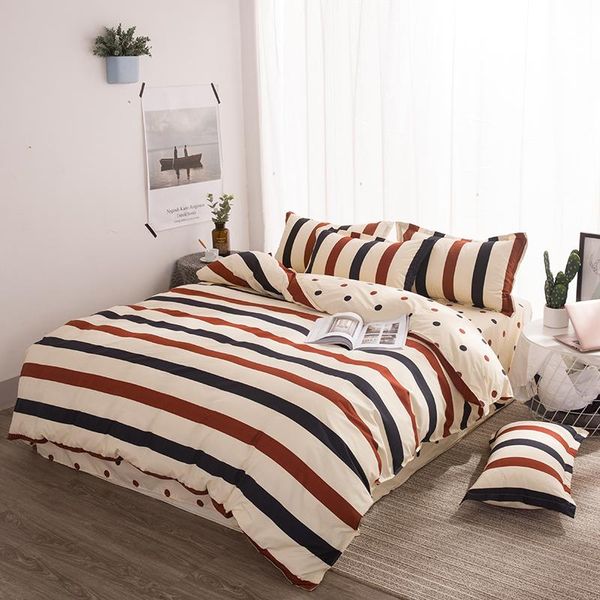 bedding sets duvet cover set 3/4 pcs thicker soft comforter striped style king full twin size bedclothes
bedding sets duvet cover set 3/4 pcs thicker soft comforter striped style king full twin size bedclothes