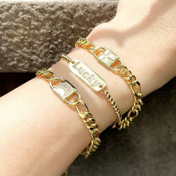 bracelet korean fashion hip hop female raiow moon cross child mother brd14, Golden;silver
bracelet korean fashion hip hop female raiow moon cross child mother brd14, Golden;silver