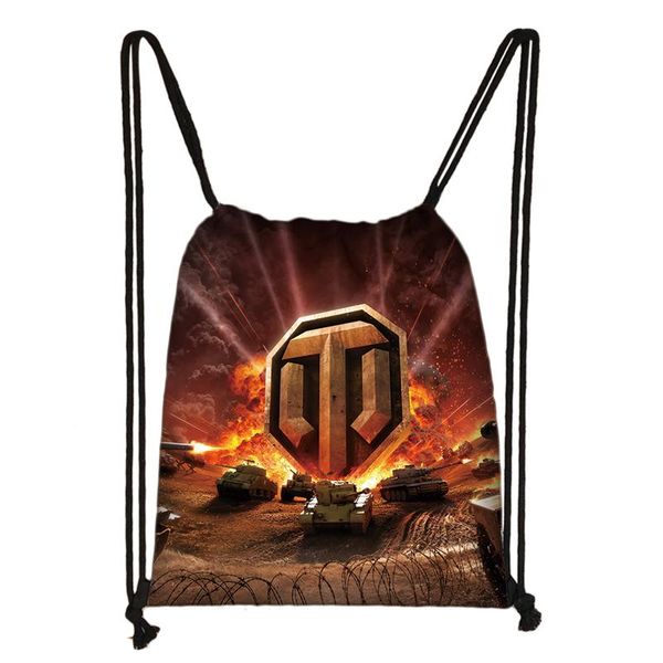 backpack game world of tanks print drawstring bag boys girls storage bags teenager casual kids bookbag gift
backpack game world of tanks print drawstring bag boys girls storage bags teenager casual kids bookbag gift