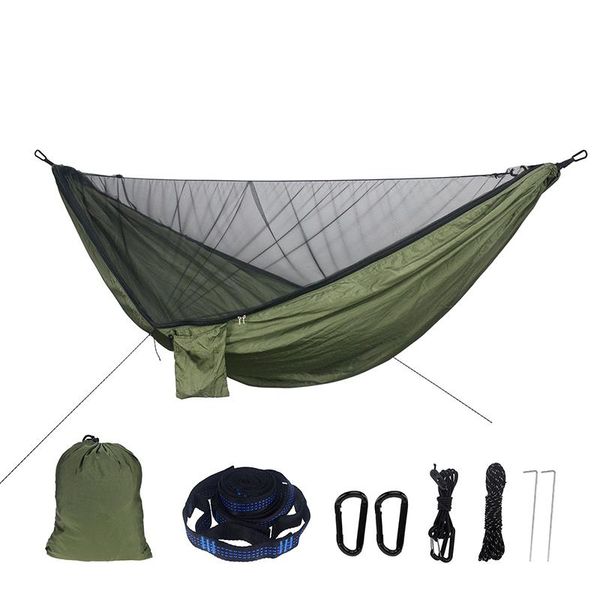 sleeping bags portable camping hammock with mosquito net awning rain waterproof quick-open outdoor nylon hammocks
sleeping bags portable camping hammock with mosquito net awning rain waterproof quick-open outdoor nylon hammocks