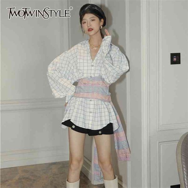 patchwork zipper white shirt for women lapel long sleeve lace up bowknot elegant shirts female fashion style 210524
patchwork zipper white shirt for women lapel long sleeve lace up bowknot elegant shirts female fashion style 210524