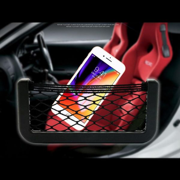 car organizer universal seat rear storage net pocket bag compartment mobile phone finishing auto accessories
car organizer universal seat rear storage net pocket bag compartment mobile phone finishing auto accessories