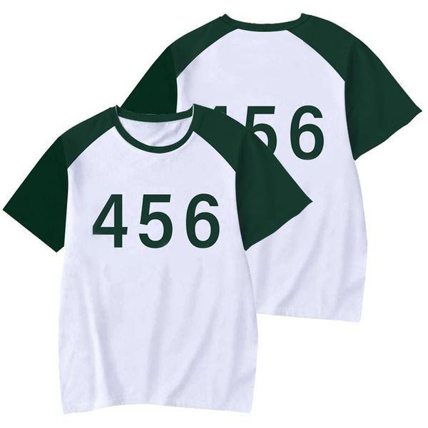 women's t-shirt 100% cotton parent-child outfit oversized casual number 456 218 printing short sleeve hallowmas clothing, White
women's t-shirt 100% cotton parent-child outfit oversized casual number 456 218 printing short sleeve hallowmas clothing, White