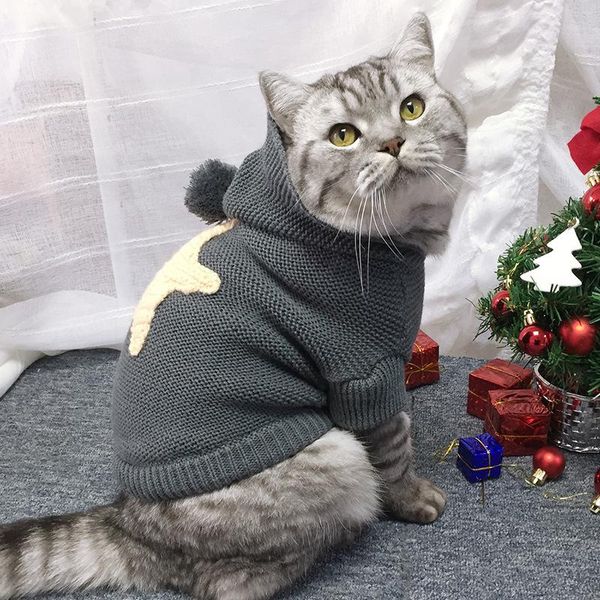 autumn and winter warm northern wind cats wool sweater stars pet clothing lovely hooded dog apparel
autumn and winter warm northern wind cats wool sweater stars pet clothing lovely hooded dog apparel