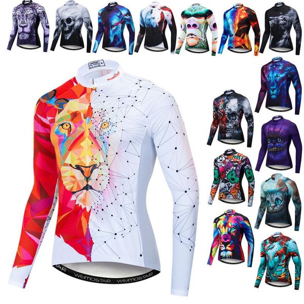 racing jackets weimostar 3d cycling jersey men long sleeve cycle wear lion bike clothing quick dry mtb bicycle autumn jacket top, Black;red
racing jackets weimostar 3d cycling jersey men long sleeve cycle wear lion bike clothing quick dry mtb bicycle autumn jacket top, Black;red