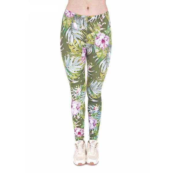 new tropical pink flower green print women leggings fitness breathable perspiration quick drying leggins high elasticity trouser, Black
new tropical pink flower green print women leggings fitness breathable perspiration quick drying leggins high elasticity trouser, Black