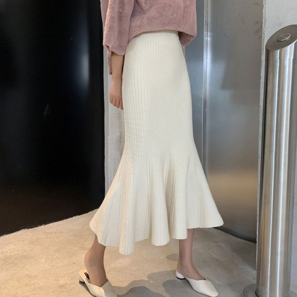 casual dresses winter elegant korean style solid beige/black mermaid trumpet long knitted skirts 8ux0, Black;gray
casual dresses winter elegant korean style solid beige/black mermaid trumpet long knitted skirts 8ux0, Black;gray