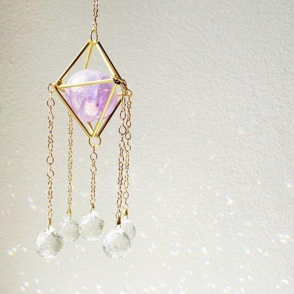 keychains crystal sun catcher, rainbow prism, window catcher,crystal suncatchers - spheres, Silver
keychains crystal sun catcher, rainbow prism, window catcher,crystal suncatchers - spheres, Silver