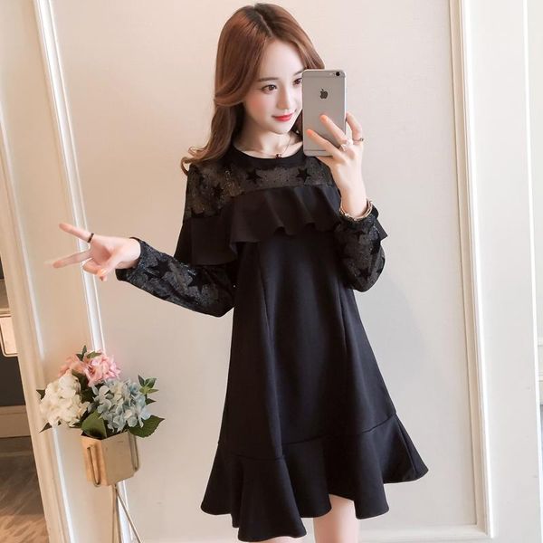 maternity dresses 8212# clothes nursing dress spring autumn lace patchwork breastfeeding, White
maternity dresses 8212# clothes nursing dress spring autumn lace patchwork breastfeeding, White