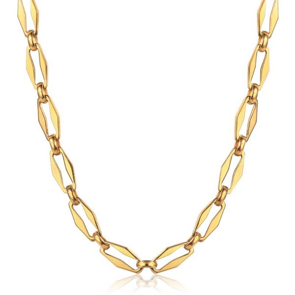 chains gold vintage rhombus chain choker necklace for women girl stainless steel link chic jewelry drop 14/16inch ddn291, Silver
chains gold vintage rhombus chain choker necklace for women girl stainless steel link chic jewelry drop 14/16inch ddn291, Silver