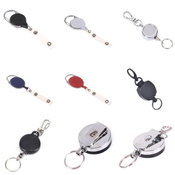 card holders wire rope camping burglar chain key holder tactical keychain outdoor ring return retractable, Brown;gray
card holders wire rope camping burglar chain key holder tactical keychain outdoor ring return retractable, Brown;gray
