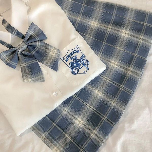 japanese female skirt uniform plaid 3pcs/set harajuku kawaii high waist suits & sets a-line mini pleated skirts, Black
japanese female skirt uniform plaid 3pcs/set harajuku kawaii high waist suits & sets a-line mini pleated skirts, Black