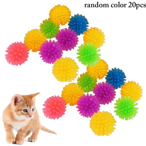 cat toys 20pcs interactive ball toy rubber mini spiky bite proof puppy kitten chew pet teething supplies random
cat toys 20pcs interactive ball toy rubber mini spiky bite proof puppy kitten chew pet teething supplies random