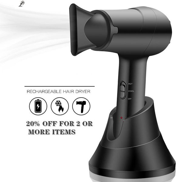 rechargeable hair dryer wireless portable strong power barber salon styling tools /cold electric brushes
rechargeable hair dryer wireless portable strong power barber salon styling tools /cold electric brushes