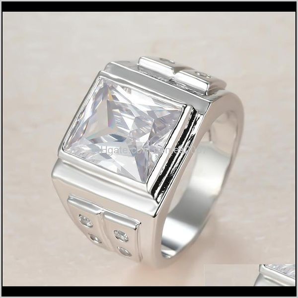 jewelryvintage male female white crystal ring charm sier color big wedding rings for women men dainty square zircon engagement drop delivery, Slivery;golden
jewelryvintage male female white crystal ring charm sier color big wedding rings for women men dainty square zircon engagement drop delivery, Slivery;golden