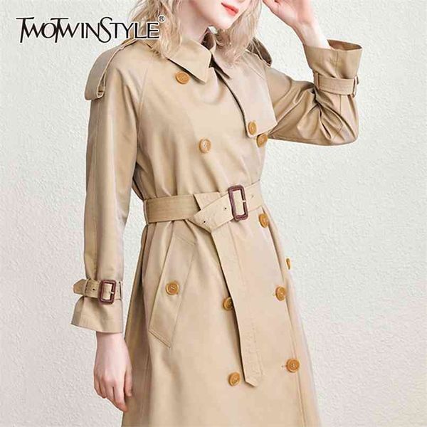 korean temperament windbreaker for women lapel long sleeve sashes double breasted casual windbreakers female spring 210524, Tan;black
korean temperament windbreaker for women lapel long sleeve sashes double breasted casual windbreakers female spring 210524, Tan;black