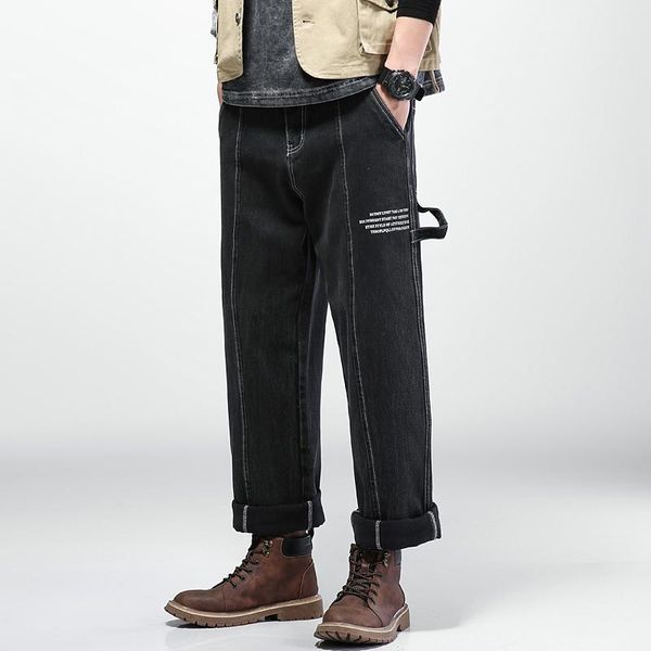 men's jeans 2021 black man peto vaquero hombre men pants trousers pantalon de streetwear homme comfort, Blue
men's jeans 2021 black man peto vaquero hombre men pants trousers pantalon de streetwear homme comfort, Blue