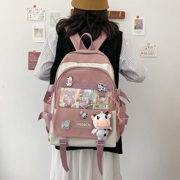 backpack fashion women kawaii nylon femal rucksack lapmochila leisure travel bag teenager girls school cute college bookbag
backpack fashion women kawaii nylon femal rucksack lapmochila leisure travel bag teenager girls school cute college bookbag
