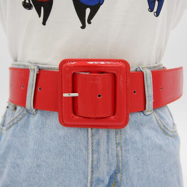 belts women wide 5cm red belt summer fashion all around decoration waist cover needle buckle bright dress jeans black white 103*5cm, Black;brown
belts women wide 5cm red belt summer fashion all around decoration waist cover needle buckle bright dress jeans black white 103*5cm, Black;brown