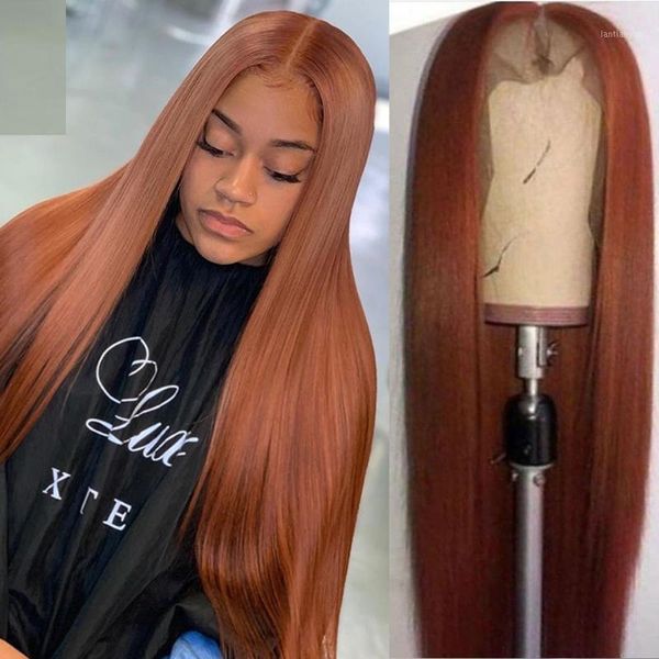 straight lace front wigs for women orange brown 13x4 closure wig with baby hair brazilian human middle part1, Black;brown
straight lace front wigs for women orange brown 13x4 closure wig with baby hair brazilian human middle part1, Black;brown