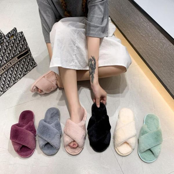 winter women house slippers faux fur fashion warm shoes slip on flats female slides black pink cozy home furry fs005
winter women house slippers faux fur fashion warm shoes slip on flats female slides black pink cozy home furry fs005