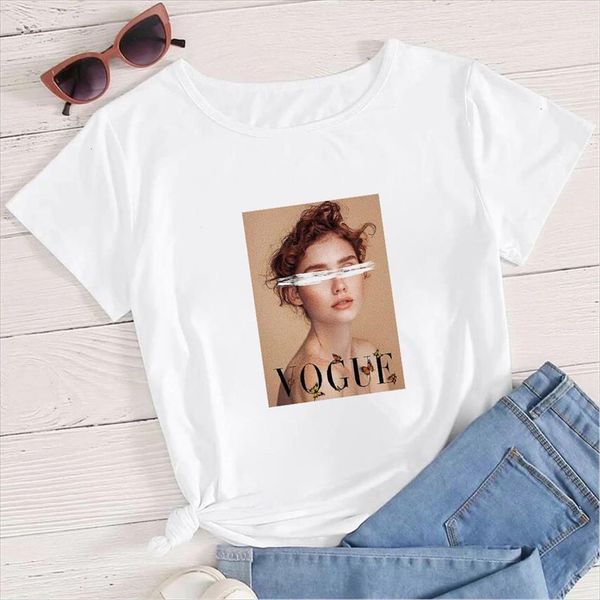vogue mori girl style femme women street aesthetic clothes summer o neck short sleeve stylish happy, White
vogue mori girl style femme women street aesthetic clothes summer o neck short sleeve stylish happy, White