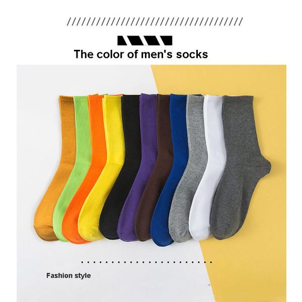 men's socks 2021 brand fashion cotton 5 pairs/lot harajuku color hip hop men women funny happy street cool gift, Black
men's socks 2021 brand fashion cotton 5 pairs/lot harajuku color hip hop men women funny happy street cool gift, Black