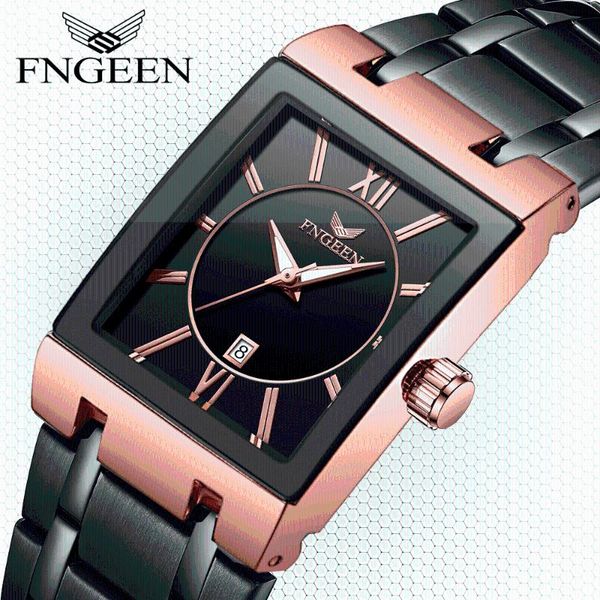 wristwatches business men's watch luxury square with automatic day of the week, stainless steel gold, quartz, 2021 series, Slivery;brown
wristwatches business men's watch luxury square with automatic day of the week, stainless steel gold, quartz, 2021 series, Slivery;brown