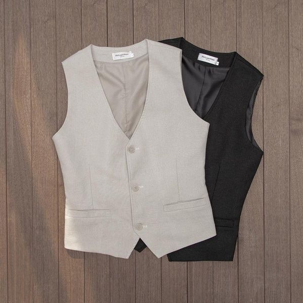 men's vests suit vest cusual cotton linen v neck slim fit gentleman jacket groom waistcoat for wedding wear clothing, Black;white
men's vests suit vest cusual cotton linen v neck slim fit gentleman jacket groom waistcoat for wedding wear clothing, Black;white
