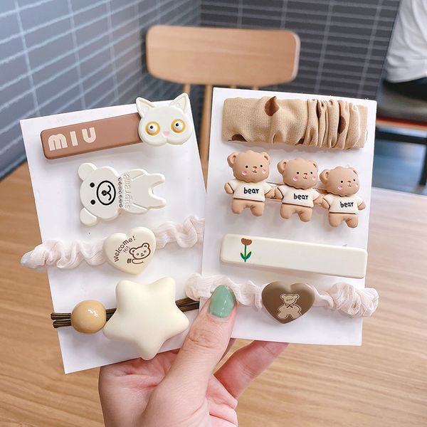 barrettes hairpin korean cute cartoon little bear female net red sweet girl temperament three-dimensional duckbill clip simple hair, Golden;silver
barrettes hairpin korean cute cartoon little bear female net red sweet girl temperament three-dimensional duckbill clip simple hair, Golden;silver