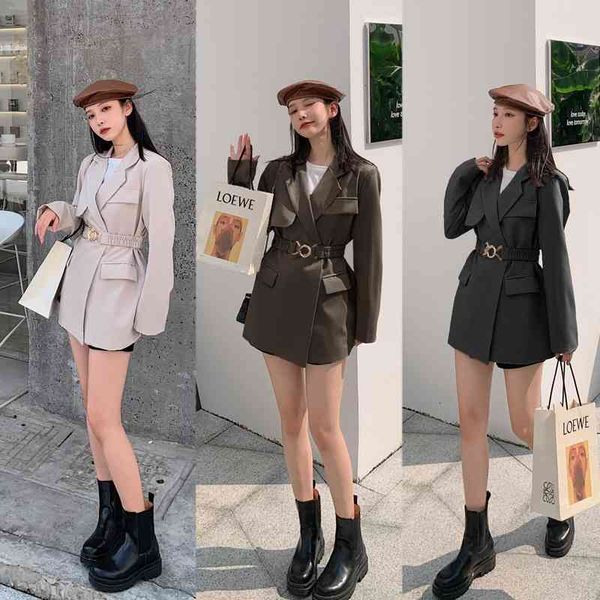 suits autumn ladies fashion casual long sleeve solid color sashes notched slim blazer coat women clothing, White;black
suits autumn ladies fashion casual long sleeve solid color sashes notched slim blazer coat women clothing, White;black