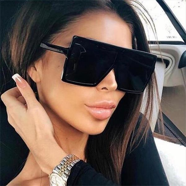 vintage big square sunglasses women goggles mens oversized sun glasses female fashion brand black eyewear bulk, White;black
vintage big square sunglasses women goggles mens oversized sun glasses female fashion brand black eyewear bulk, White;black