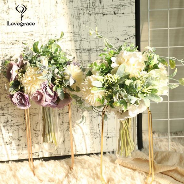 wedding flowers imitation peonies hydrangea pompon bouquet flore silk flower green leaves home decoration mixed fake peony bundle
wedding flowers imitation peonies hydrangea pompon bouquet flore silk flower green leaves home decoration mixed fake peony bundle