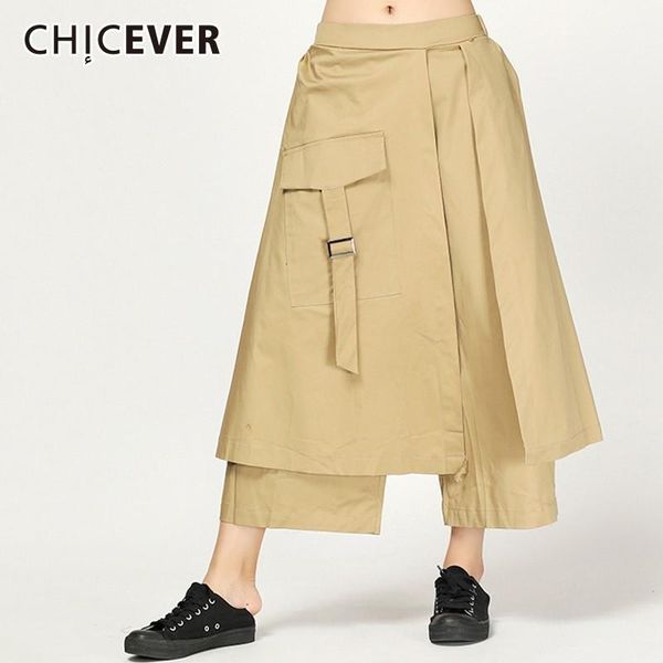 women's pants & capris chicever autumn wide leg female elastic waist loose oversize patchwork ankle length fashion vintage casual, Black;white
women's pants & capris chicever autumn wide leg female elastic waist loose oversize patchwork ankle length fashion vintage casual, Black;white