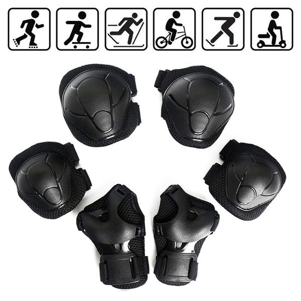 elbow & knee pads kids wrist guards kit sports roller skating scooter bike protective gear set for 3-9 years old children, Black;gray
elbow & knee pads kids wrist guards kit sports roller skating scooter bike protective gear set for 3-9 years old children, Black;gray
