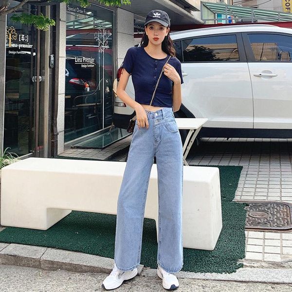 women's jeans woman high waist wide leg denim clothing blue streetwear vintage harajuku straight pants loose full-length women
women's jeans woman high waist wide leg denim clothing blue streetwear vintage harajuku straight pants loose full-length women