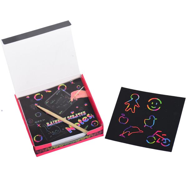 rainbow scratch art mini notes with wooden stylus scraping drawing toys arts and crafts for girls stocking art yjn
rainbow scratch art mini notes with wooden stylus scraping drawing toys arts and crafts for girls stocking art yjn