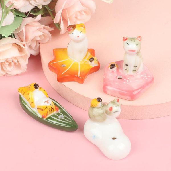 fragrance lamps 1pc ceramic cat multifunctional chopstick rack ornaments incense holder stick diy home decoration
fragrance lamps 1pc ceramic cat multifunctional chopstick rack ornaments incense holder stick diy home decoration