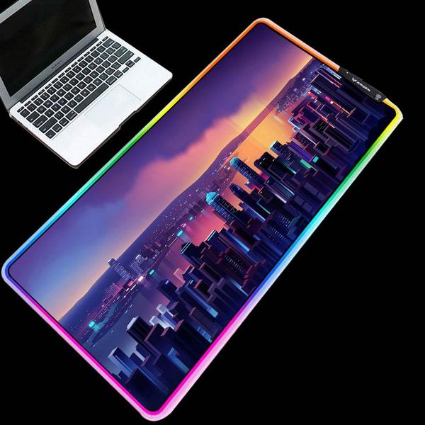 mouse pads & wrist rests mairuige large size pad rgb series fine city landscape desk led lighting keyboard
mouse pads & wrist rests mairuige large size pad rgb series fine city landscape desk led lighting keyboard