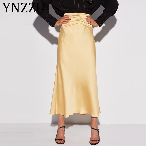 skirts ynzzu 2021 spring summer women high waist satin skirt yellow elegant long silk imitation luxury ladies bottom ab281, Black
skirts ynzzu 2021 spring summer women high waist satin skirt yellow elegant long silk imitation luxury ladies bottom ab281, Black