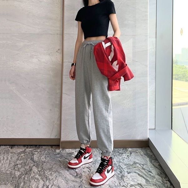 women's pants & capris jogging sweatpants women baggy oversize gray joggers sports spring 2021 korean fashion wide leg casual trou, Black;white
women's pants & capris jogging sweatpants women baggy oversize gray joggers sports spring 2021 korean fashion wide leg casual trou, Black;white